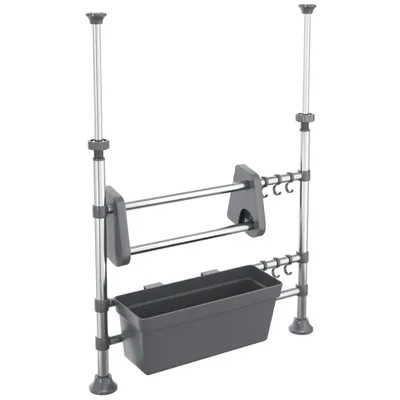 Image de Organisateur de cuisine réglable Aluminium