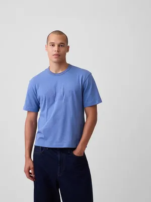 Obrázek produktu pro GAP Pánské tričko s logem, zkrácený střih, velikost M