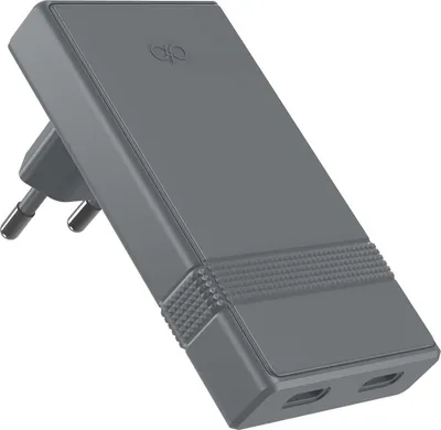 Image de CS 65W USB C+C PDUltraGaN LShape Plat Recyclé Gris