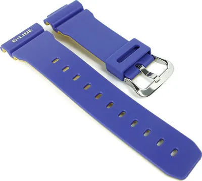 Produktbild von Casio Ersatzband | Uhrenarmband Resin blau G-Shock für GLS-6900-2ER