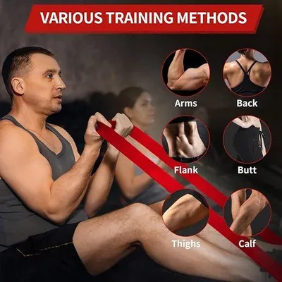 Produktbild von Famanu Widerstandsbänder Fitness Set 3 - 3 Widerstandsstufen