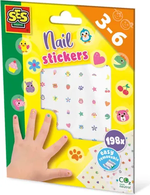 Produktbild von Naklejki na paznokcie, 198 szt