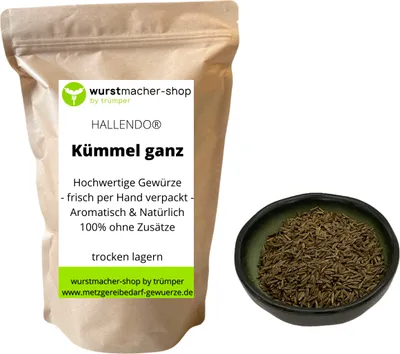 Produktbild von Kümmel ganz Kümmelsaat Spitzenqualität - 250g