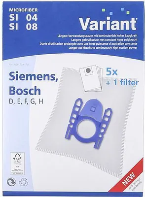 Zdjęcie produktu dla Variant M.SI08, Siemens/Bosch D, E, F, G, H, 5 szt., 2 szt.