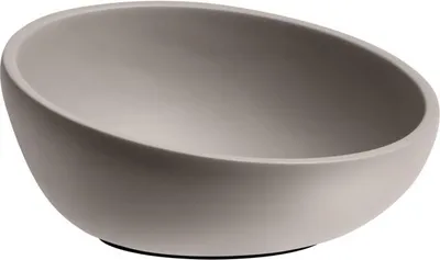 Produktbild von APS 30000 Schale ELEMENT, Beton, möbelschonende Unterseite, Ø 22 cm, Höhe 6 bzw. 10,5 cm