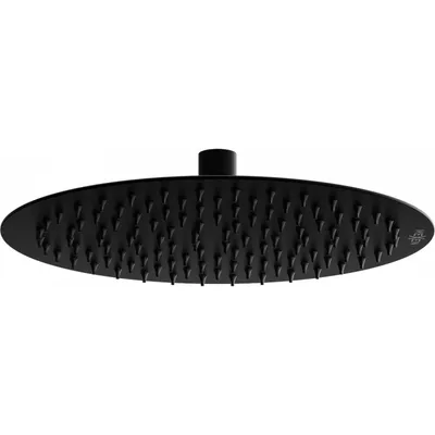 Image de Tête de douche SLIM 25 cm czarna noir (79225-70)