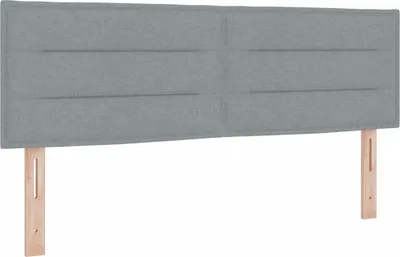Immagine prodotto di vidaXL Testiera grigio chiaro 160 cm tessuto