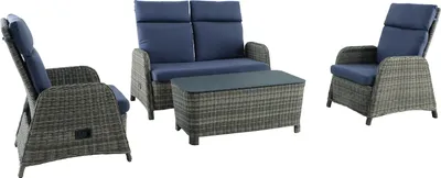 Produktbild von elGiga | MWH Verando Lounge-Set - 4-teiliges Gartenmöbel-Set