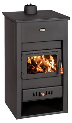 Immagine prodotto di PRITY K2 CP W13, Termostufa a legna con scambiatore ad acqua, 15 kW, Classe A, Ø 130 mm