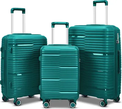 Produktbild von Barut PP Reisekofferset Korallenblau MS-19063