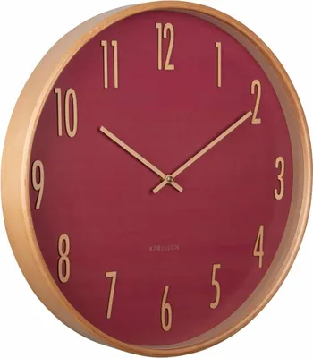 Obrázek produktu pro Nástěnné hodiny Karlsson KA5996RD, 40 cm
