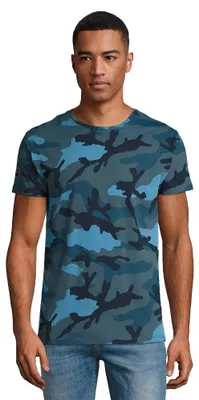 Image de SOLS - T-shirt pour homme LT1361 (M) (bleu)