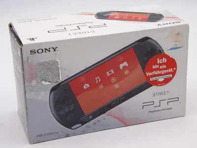 Produktbild von PSP "Street" Grundgerät (e1000) schwarz