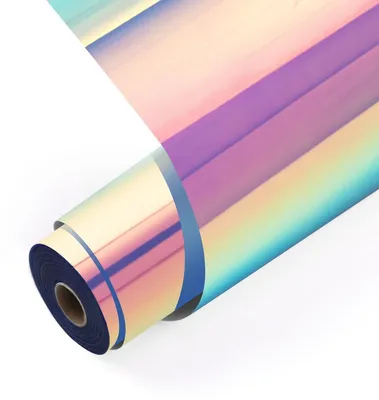 Produktbild von LOKLiK Permanent Adhesive Vinyl – Holographic – 30.5 x 90 cm – Bluish Violet