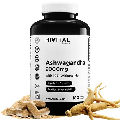 Image de Ashwagandha 9000 mg | 180 capsules végétales