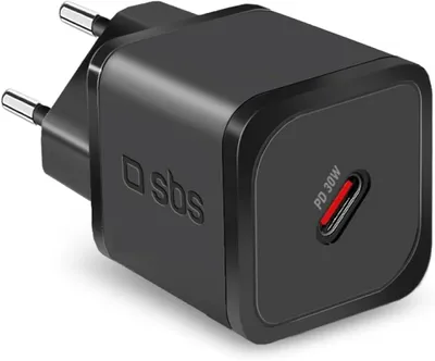 Immagine prodotto di SBS TETRGAN1C30W Ladegerät für Mobilgeräte Schwarz Indoor (TETRGAN1C30W)