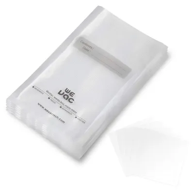 Obrázek produktu pro Vakuové sáčky na potraviny 100 ks - 15 x 25 cm - bez BPA - Odolné proti protržení