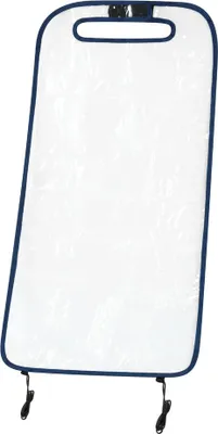 Immagine prodotto di Coperta protettiva impermeabile e trasparente per lo schienale, dimensioni 43x75 cm