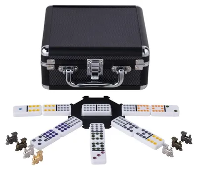 Zdjęcie produktu dla Czarna walizka Longfield Mexican Train Double 12