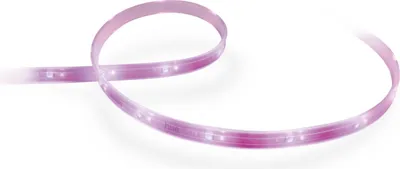 Obrázek produktu pro Philips Hue White and Color ambiance LightStrip Plus V4 – 2 metry, Chytrý světelný pásek, Bluetooth/Zigbee, Bílá, LED, Silikon, Žárovky bez možnosti výměny