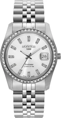 Produktbild von Roamer Damen Uhr Analog Quarz 853858 41 19 20 Positano Edelstahl
