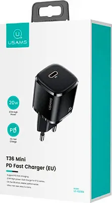 Produktbild von Usams Xfkxlogtl01 Usb-c-ladegerät    One Size