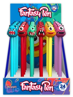 Obrázek produktu pro Pero Penmate, modrá barva, s fantazijním motivem