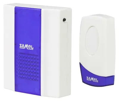 Zdjęcie produktu dla Dzwonek bezprzewodowy bateryjny TWIST 4,5V zasięg 80m Zamel ST-918 SUN10000033
