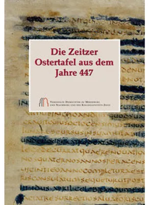 Produktbild von Die Zeitzer Ostertafel aus dem Jahre 447
