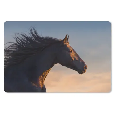 Produktbild von MuchoWow® Mauspad Mousepad Pferd - Luft - Mähne 27x18 cm - Mousepads - Maus Mat - Pad - Mausunterlage - Büroartikel - Desk Matten