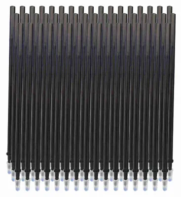 Productafbeelding van 50 stuks uitwisbare gelpenpunten met zwarte inkt, fijne punt, 0,5 mm, vervanging voor pennen, geschikt voor kantoor, school en schrijfmateriaal