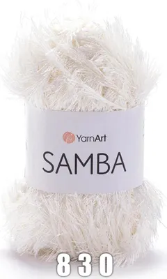Produktbild von YarnArt Samba (100g/150m) 830 naturweiß