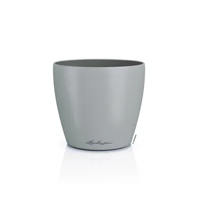 Produktbild von LECHUZA-Tischgefäß CLASSICO Color 14 DECO Sandbraun | matte Oberfläche | Ø 15 x 13,5 cm | 16680