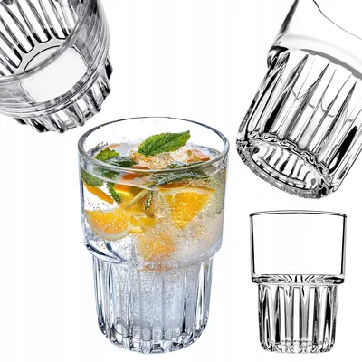 Produktbild von KADAX Glas 320 ml für Kaltgetränke, Säfte, Wasser für Saftwasser