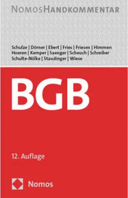 Obrázok produktu pre Bürgerliches Gesetzbuch