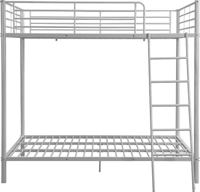 Produktbild von Etagenbett 2 x 140 x 190 cm - Silber - GEMINI III
