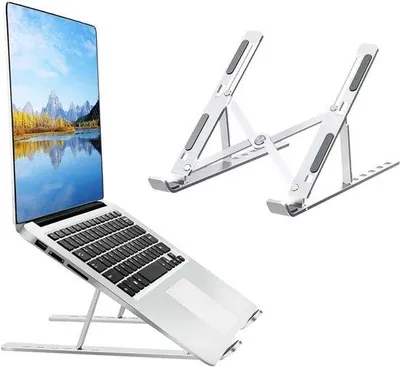 Obrázok produktu pre Stojan na notebook s ventiláciou a nastaviteľnou výškou pre 16-palcové notebooky