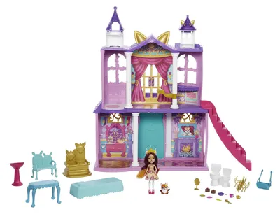 Image de Mattel HCG59 - Royals Enchantimals - Château de la magie du bal avec accessoires, 66 cm env