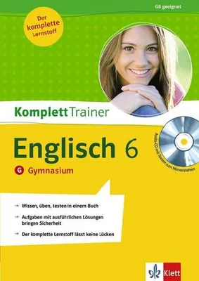 Produktbild von KomplettTrainer Englisch 6. Klasse. Gymnasium