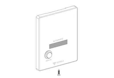 Produktbild von Schell 258802899 WC-Frontplatte EDITION E MANUAL