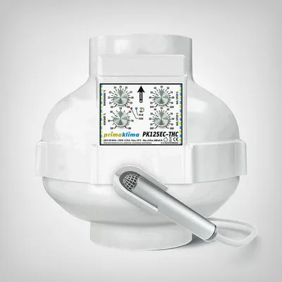Produktbild von Prima Klima 125 EC-THC Ventilator 680 m3/h, Ø125 mm