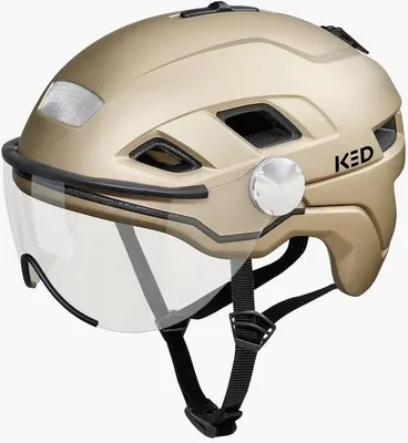 Image de Casque KED B-Vis X-Lite, Couleur:or métallique mat, Taille:M (52-58 cm)