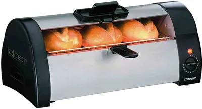 Produktbild von Cloer 3080 Brötchenbäcker Edelst. geb. schwarz