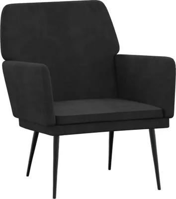 Obrázek produktu pro vidaXL Křeslo černé 62x79x79 cm Velvet