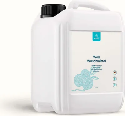 Produktbild von eco:fy Wollwaschmittel Waschmittel Wolle Seide Felle flüssig mit Lanolin Wollwalk Merino Schurwolle