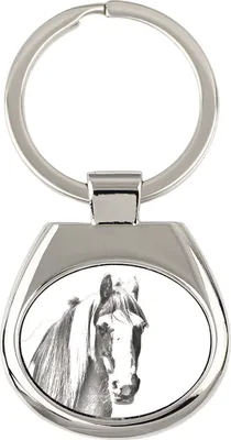 Produktbild von Fellpony - Schlüsselanhänger mit Pferd, Anhänger mit Aufdruck, personalisierter Anhänger der Marke Art-Dog