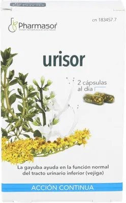 Produktbild von Homeosor Urisor Dauerwirkung 30 Kapseln