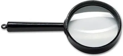 Produktbild von Lupa plastová Concorde, zvětšení 7 x, průměr 6 cm, délka 13 cm