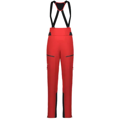 Immagine prodotto di Salewa, pantaloni da trekking da donna, modello Ortles GTX Pro, colore rosso, taglia 38