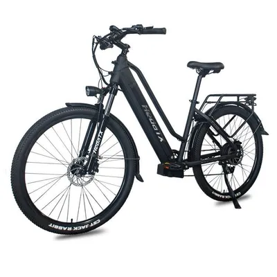 Produktbild von 27.5 Zoll 19.2Ah E Bike Damenfahrrad ab 155cm City Elektrofahrrad mit tiefem Einsteig Pedelec Motor Reichweite bis 100km E-City Bike E-Hollandräder